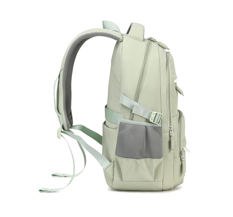CAMTOP Laptop Backpack 15.6 Inch College Middle School Teen Girls BookBag Travel Backpacks Casual Daypacks (17 Inch, Sage Green)