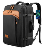 LUGGEX Carry On Travel Backpack, Expandable Large Backpack for Men Women, Fits 17.3 Inch Laptop, 40L