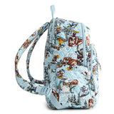 Vera Bradley Women's Disney Premium Cotton Bancroft Backpack, Ski Weekend Mickey and Friends, One Size