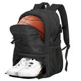 Goloni Basketball Bag,Large Sports Bag with with Separate Ball & Shoe Compartments,Gym Bag for Basketball,Soccer,Volleyball