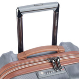 DELSEY PARIS St. Tropez Hardside Expandable Luggage with Spinner Wheels, Graphite, Checked-Medium 24 Inch