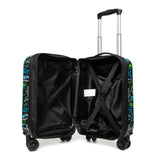 Inprof Kid’s Luggage Set 3 Piece Suitcase Set 16’’ Hardside Luggage with Spinner Wheels Girls Boys Carry on Toddler Travel Rolling Suitcase Airline Approved