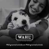 WAHL Professional Animal Travel Tote Bag with Zipper - Travel Bag - Storage Pack for Grooming Supplies - for Dog, Cat & Pet Groomers - 28.8 Inches, Turquoise Paw Print Design (#97764-300)