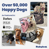 The Original Doggy Bag™ - Complete Dog Travel Bag for Supplies with 2 BPA-Free Travel Bowls & 2 Pet Food Containers - A Dog Mom Gift for Day Trips, Camping, Road Trips & Weekends Away: Lt. Pink