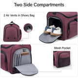 Hanke Carry on Garment Bags for Travel and 29 Inch Expandable Checked Luggage,Convertible Duffle Bag Luggage Bag Weekend Bag with Shoe Compartment,Hard Shell Luggage Suitcases with Wheels