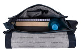 Christmas Gift | ANTONIO VALERIA Albert Blue Oily Wash Leather Messenger Bag for Men