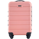 Travelers Club Harper Luggage, Rose Gold, 22-Inch Carry-On