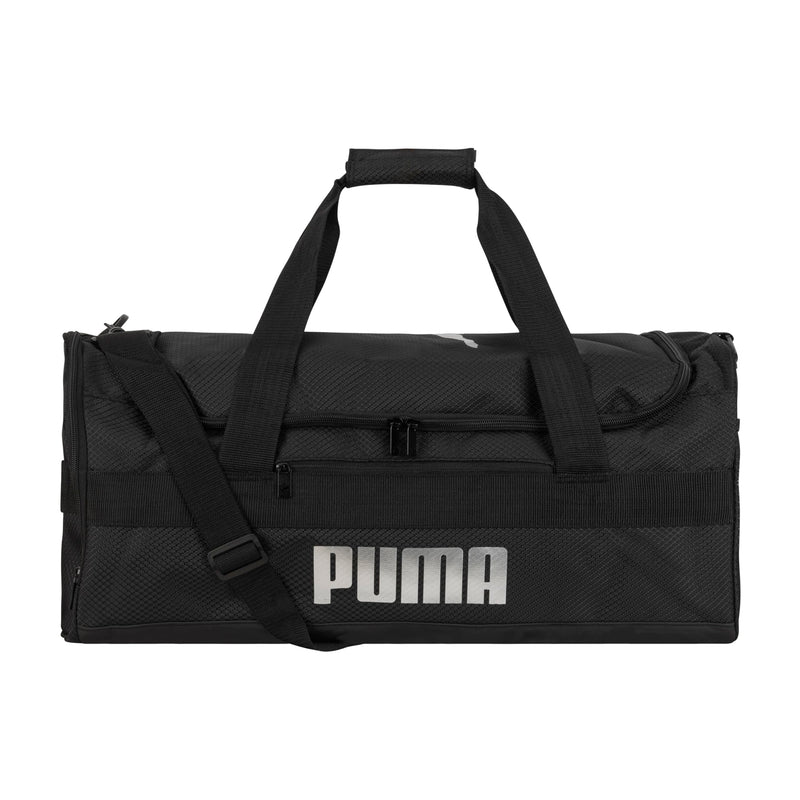 PUMA Demand Duffel Bag, Black Traditional, OS