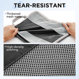 6 Set Compression Packing Cubes for Travel Essentials,Compressible Expandable Packing Cubes for Suitcase,OlarHike Luggage Organizer Bags for Travel,Handy Helper for Organizing Clothes(Black)