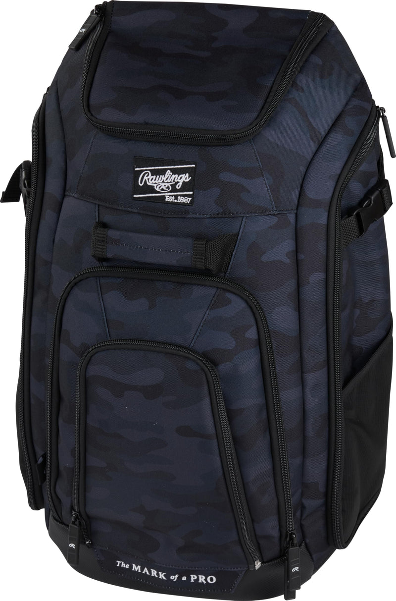 Rawlings | LEGION 2.0 Player's Backpack | Baseball/Softball | BLACK CAMO
