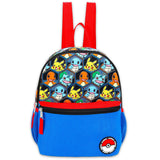 Pokemon Mini Backpack Set - Bundle with 12" Pikachu Backpack, Water Bottle, Stickers, Bookmark, More | Pokemon School Bag for Kids, Boys, Girls