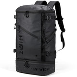 HIMZ WARRIOR Cooler Backpack with Lunchbox Compartment for Travel Large Insulated Backpack Heavy Duty Men for Camping -17 inch Laptop Bag Carry On Backpacks for Airplane, Black