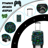 Homskiii Kid's Luggage Set 5 Piece Suitcase Set 16" Hardside Luggage with Spinner Wheels Boys Carry on Toddler Travel Rolling Luggage Airline Approved