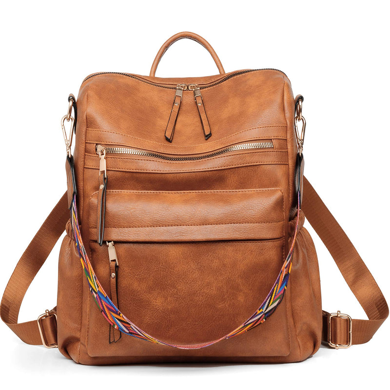 Dora & Liz Womens Backpack Purse Leather Backpack Purse for Women Travel Fashion Backpack Designer Ladies Shoulder Bags