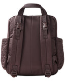 Skip Hop Diaper Bag Backpack: Forma, Multi-Function Baby Travel Bag with Changing Pad & Stroller Attachment, Chocolate