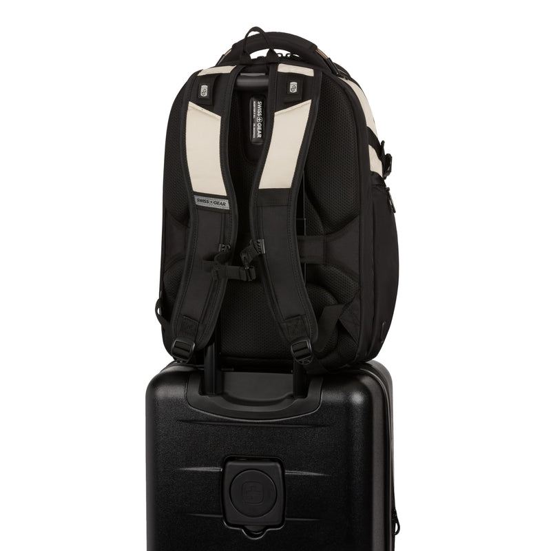 SwissGear Endure ScanSmart Laptop Backpack – TSA Approved Tech Backpack – Fits Most 17" Laptop – Multiple Organizer Pockets – Vintage Khaki