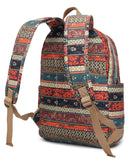 Kinmac New Bohemian Laptop Backpack with Massage Cushioned Straps Travel Outdoor Backpack for Laptop Up to 15.6 Inch