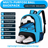 Hsmihair Youth Soccer Bag-Soccer Backpack&Backpack for Football Basketball,with Ball Compartment Separate Cleat Package