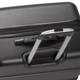 SwissGear 7366 Signature Hardside Expandable Luggage with Spinner Wheels, TSA Lock, Cup-Holder, Black, 3-Piece Set (19/23/27)