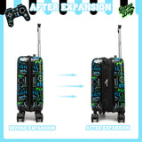 Inprof Kid’s Luggage Set 3 Piece Suitcase Set 16’’ Hardside Luggage with Spinner Wheels Girls Boys Carry on Toddler Travel Rolling Suitcase Airline Approved