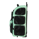 Travelers Club 30" Xpedition Rolling Duffel Bag, Seafoam