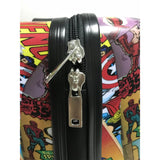Fast Forward Marvel Comic Heroes Hard-Sided Tween Spinner Luggage, 20 Inches Carry-On Travel Trolley Marvel Suitcase for Kids