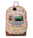 JanSport Cool Backpack with 15-inch Laptop Sleeve, Large Computer Bag Rucksack with 2 Compartments, Ergonomic Straps, Lemonade Stand