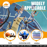 Mordx1pcs Basketball Bag 15 * 20 inch Sports Single Ball Bag Drawstring Mesh Backpack, for Carrying Soccer Volleyball Baseball football Carrier Single Outdoor Sports Equipment