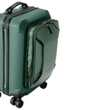 Eagle Creek Tarmac 4-Wheel Carry-On Luggage - Durable Rolling Suitcase for Versatile Packing - Telescoping Handle - Sleek Design - Secure Storage Compartments - Locking Zippers - Duck Green