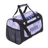 PUMA Kids' Transformation 14" Youth Duffel Bag, Purple/Hazy Blue, OS