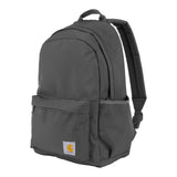 Carhartt 21L Classic Laptop Backpack, Water-Resistant Pack W/ 15" Laptop Sleeve and Organizational Compartments, PFAS Free, Gravel