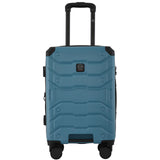 Wrangler ATG Trailway Expandable Hardside Luggage, Storm Blue, 22" Carry-On