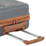 Wrangler 22" Outrider Hardside Carry-On Luggage, Lava Smoke