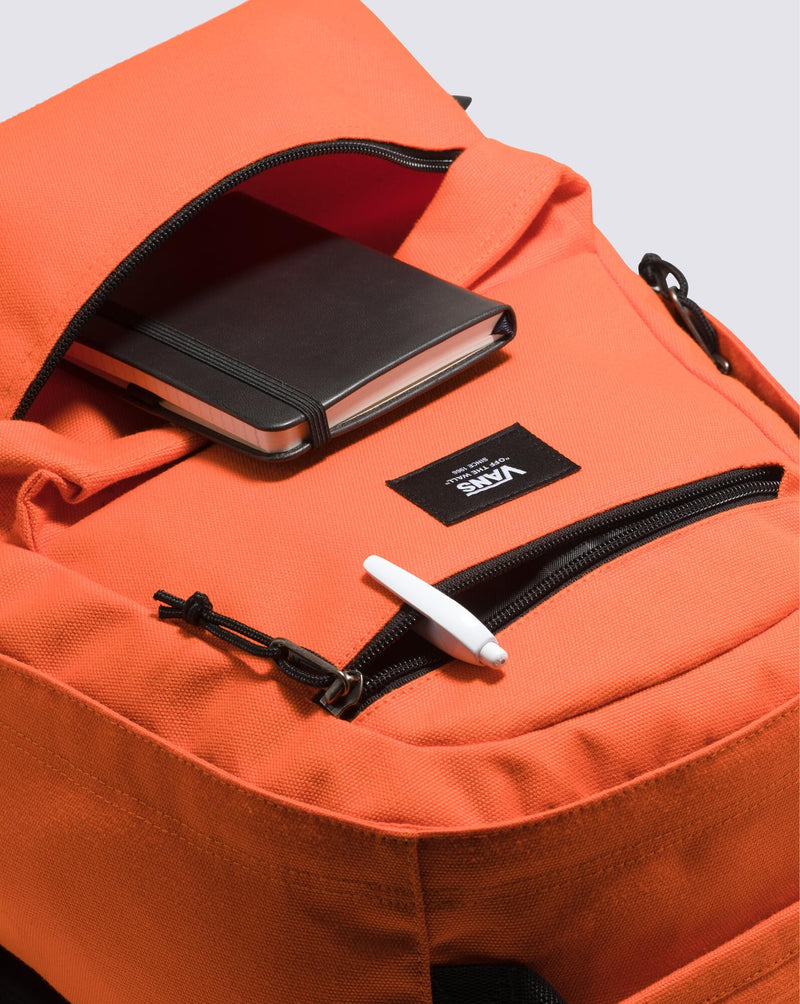 Vans Startle Backpack | Unisex Everyday Laptop Bag, Quick-Access Pockets, 15" Computer Sleeve, Stretch Bottle Holders