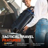 Pelican Aegis Luggage - Carry On Duffel Bag with Wheels - 22 Inch Carry On Bag - Airline Approved (Indigo)