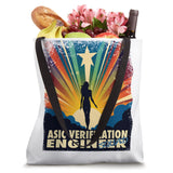 ASIC Verification Engineer Funny Female Hero Job Women Tote Bag