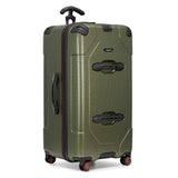 Traveler's Choice Maxporter II Polycarbonate Hardside Trunk with Spinner Wheels, Green, 31-Inch Trunk