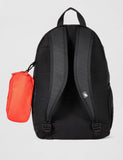 Nike Unisex Children's Backpack (20 L, Older Children) Backpack, Black/Orange/White, Einheitsgröße, Sports