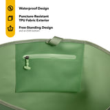 RTIC Ultra-Tough Tote Bag, Waterproof for Beach, Pool, Towel, Grocery, Shopping, Camping, Picnic, Travel, Boat, Heavy-Duty, Puncture Resistant, Large, Sage