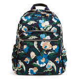 Vera Bradley Women's Performance Twill Campus Backpack, Immersed Blooms, One Size | Backpacks4Less