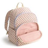 Vera Bradley Women's Premium Cotton Bancroft Backpack, Rachel Ditsy, One Size