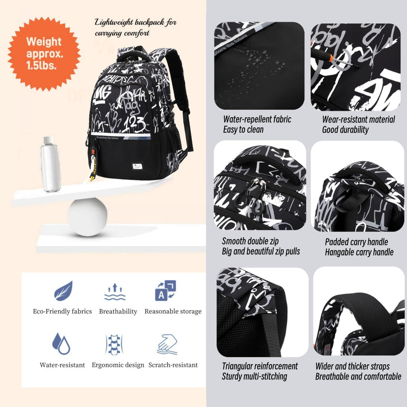 MITOWERMI Boys Backpack for Kids Camouflage School Bags for Elementary Primary Student Bookbags Middle Backpacks Teen Casual Travel Back Packs