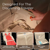 Briggs & Riley Essential 22" 2-Wheel Expandable Carry On - Luggage for Travel, Suitcases with Wheels, Softside Rolling Bag for Men & Women, Self-Repairing Zipper - Baseline Collection, Black