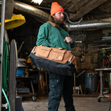Carhartt 40L Utility Duffel, Heavy-Duty Gear Bag for Jobsite, Gym, & Travel, Duffel Bag (Carhartt Brown), 40L