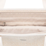 Roxy Cotton Tote Bag | Everyday Carry | Beach | Travel | Vacation | Reusable | Lightweight, Seas The Day - Natural