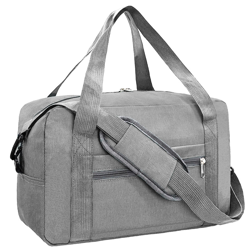 lifwimner For Spirit Airlines Personal Item Bag 18x14x8 in Underseat Carry-on Luggage foldable Travel Duffle Bag for Airplanes(30L, Dark Grey)