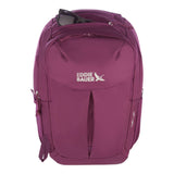 Eddie Bauer Robson Backpack 30L | Everyday Carry | Work | Travel | Commuter | Padded Laptop Sleeve | Stretch Bottle Pockets | Lightweight | Durable - Dark Purple