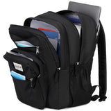 abshoo 32L Big Student Laptop Backpack For College Men Women Middle High School Teen Bookbag Travel Backpack Daypack (Black)