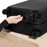 Away Bigger Carry-On Luggage, Lightweight Hardside Large Suitcase with Spinner Wheels, TSA Lock, Airline Approved, Jet Black