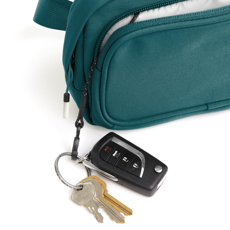 Logo Brands NCAA LSU Tigers Jade Everyday Belt Bag – Compact, Adjustable, Fashionable For Women & Girls, Sporty Fan Gear for Gameday & Everyday Use